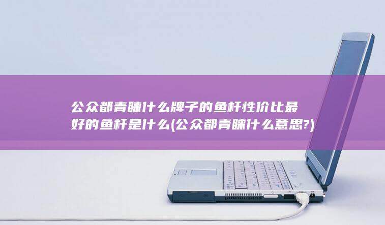 性价比最好的鱼杆是什么